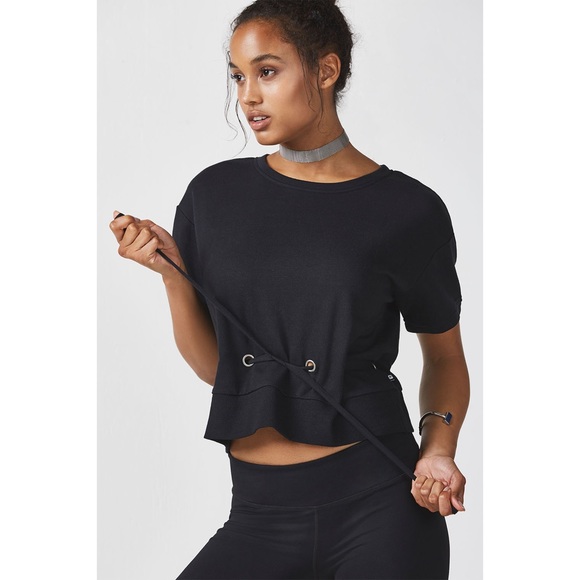 Fabletics Women's Black Odin Top - Medium - Picture 3 of 8